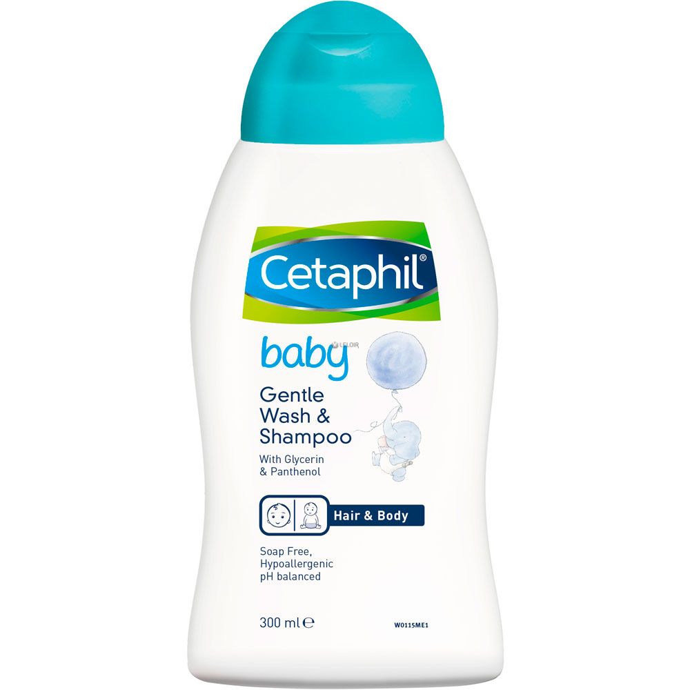 Cetaphil baby baño líquido y shampoo