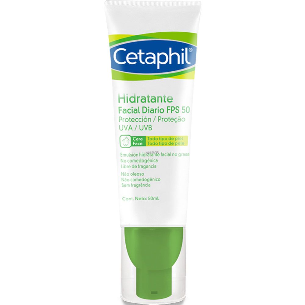 Cetaphil hidratante facial diario fps 50