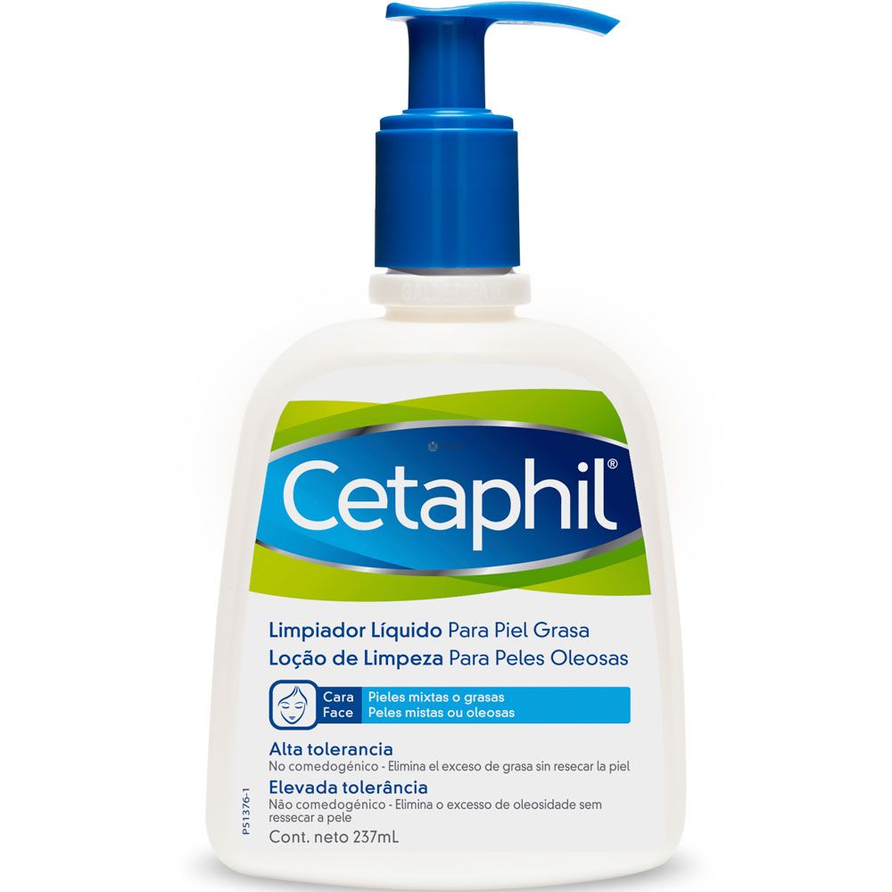 Cetaphil loción limpiadora facial pieles mixtas a grasas