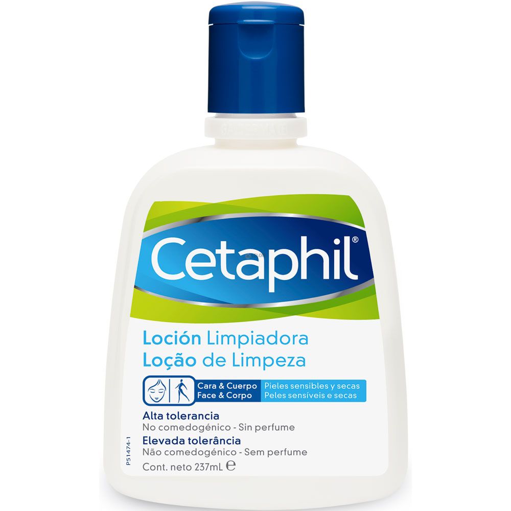 Cetaphil loción limpiadora pieles secas y sensibles