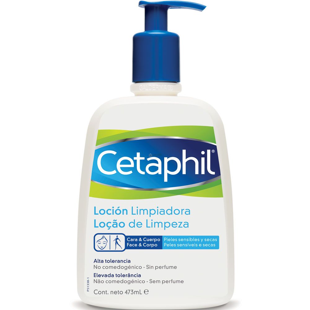 Cetaphil loción limpiadora pieles secas y sensibles