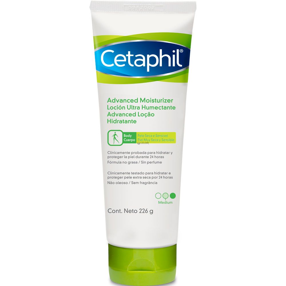 Cetaphil ultra humectante loción corporal pieles secas