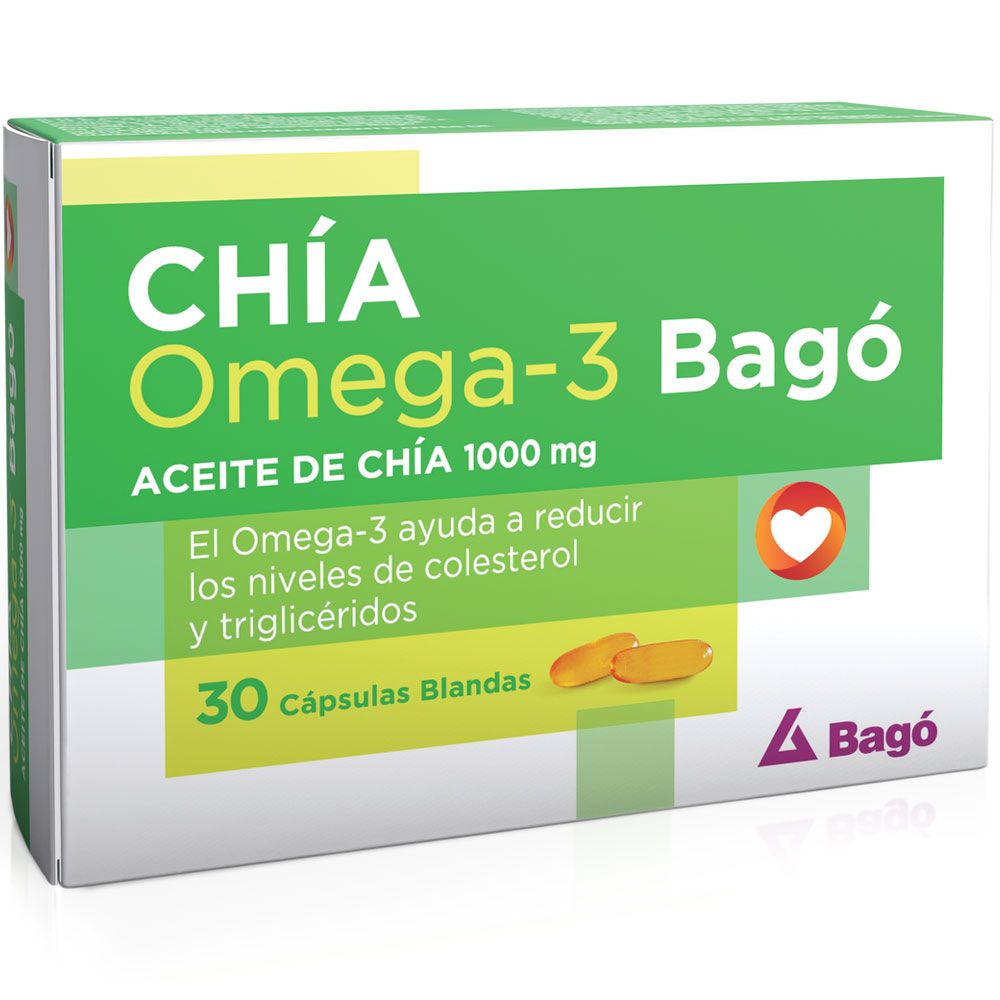 Chia omega 3 bagó aceite de chia