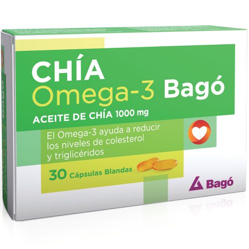 Chia Omega 3 Bagó Aceite De Chia