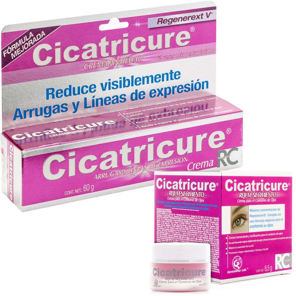 Cicatricure crema antiedad + contorno de ojos