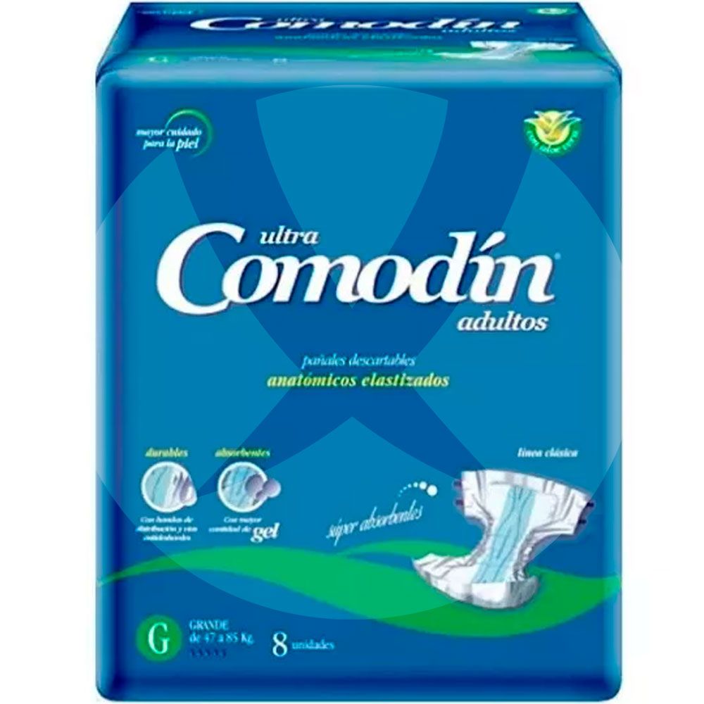 Comodí­n ultra pañales anatómicos adultos