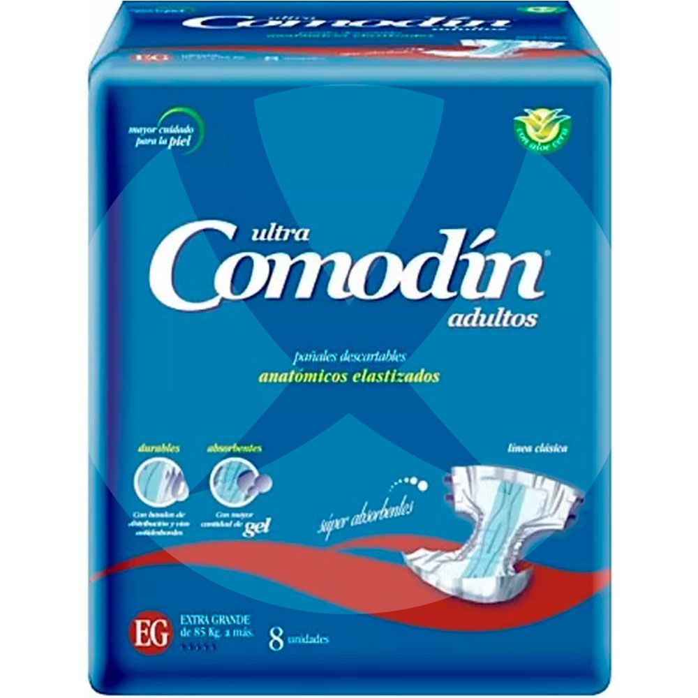 Comodí­n ultra pañales anatómicos adultos