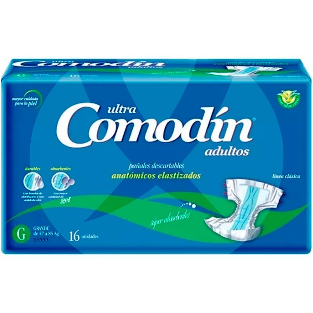 Comodín ultra pañales anatómicos adultos