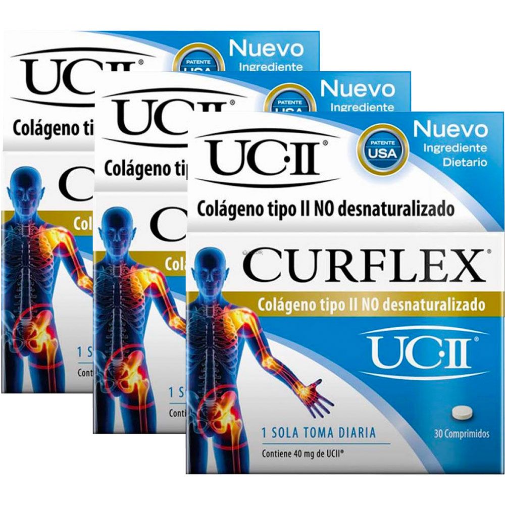 Curflex colágeno pack x 90 comprimidos