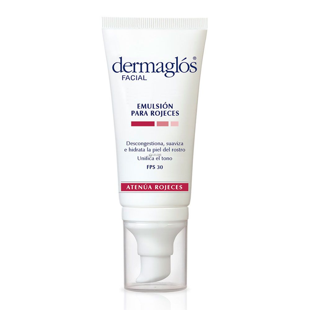 Dermaglós facial emulsión para rojeces con fps 30