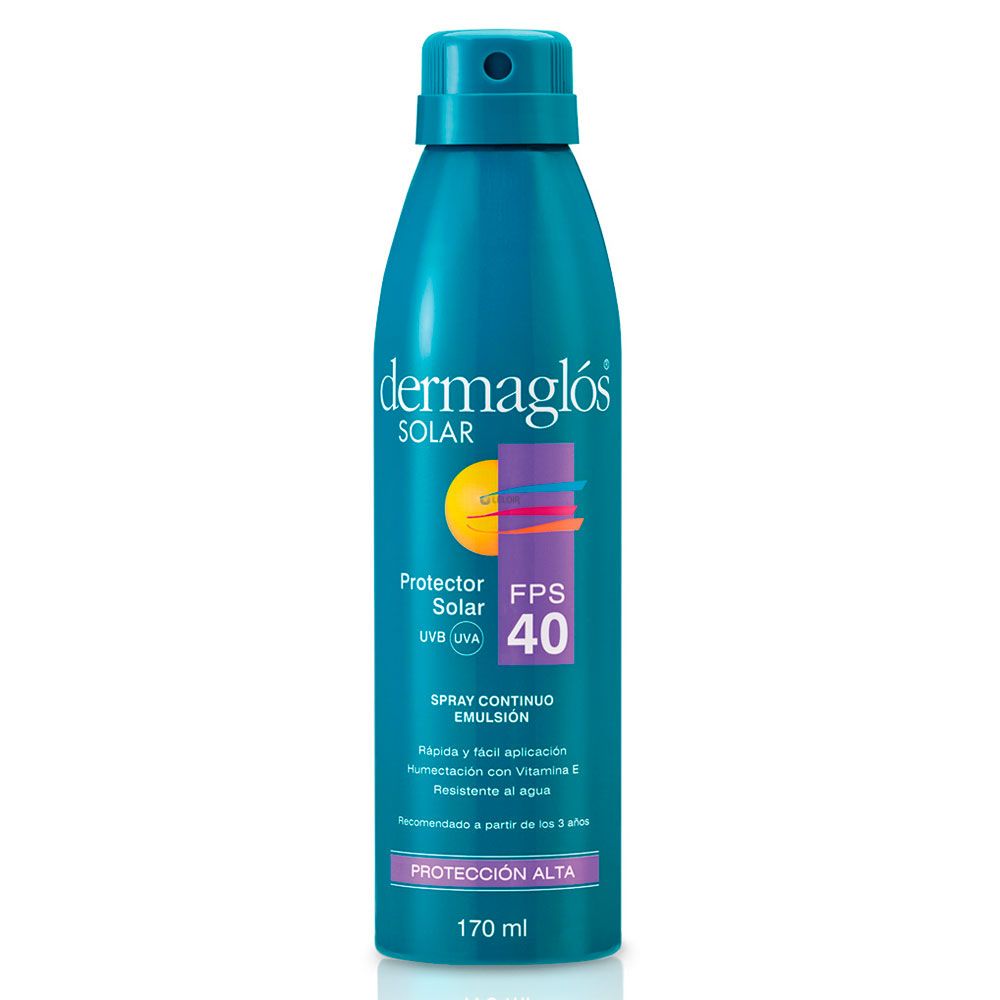 Dermaglós protector solar fps40 spray continuo