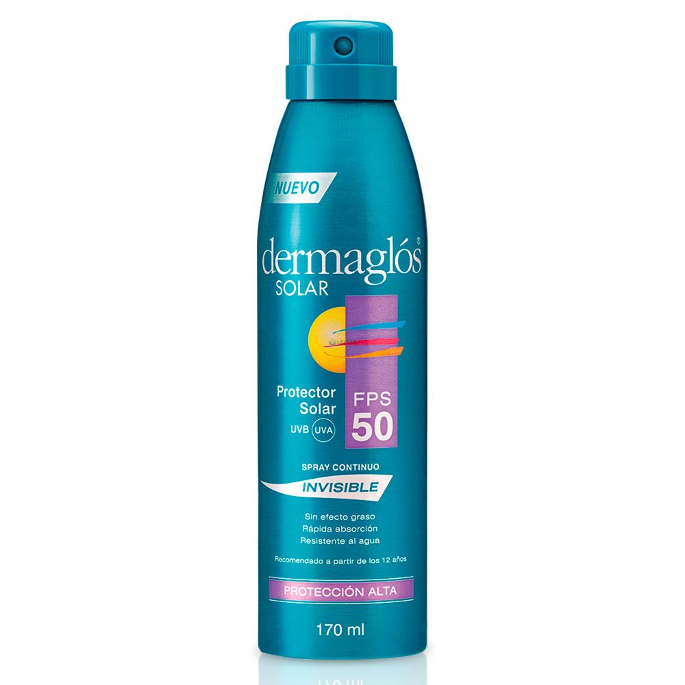 Dermaglós protector solar fps50 spray continuo