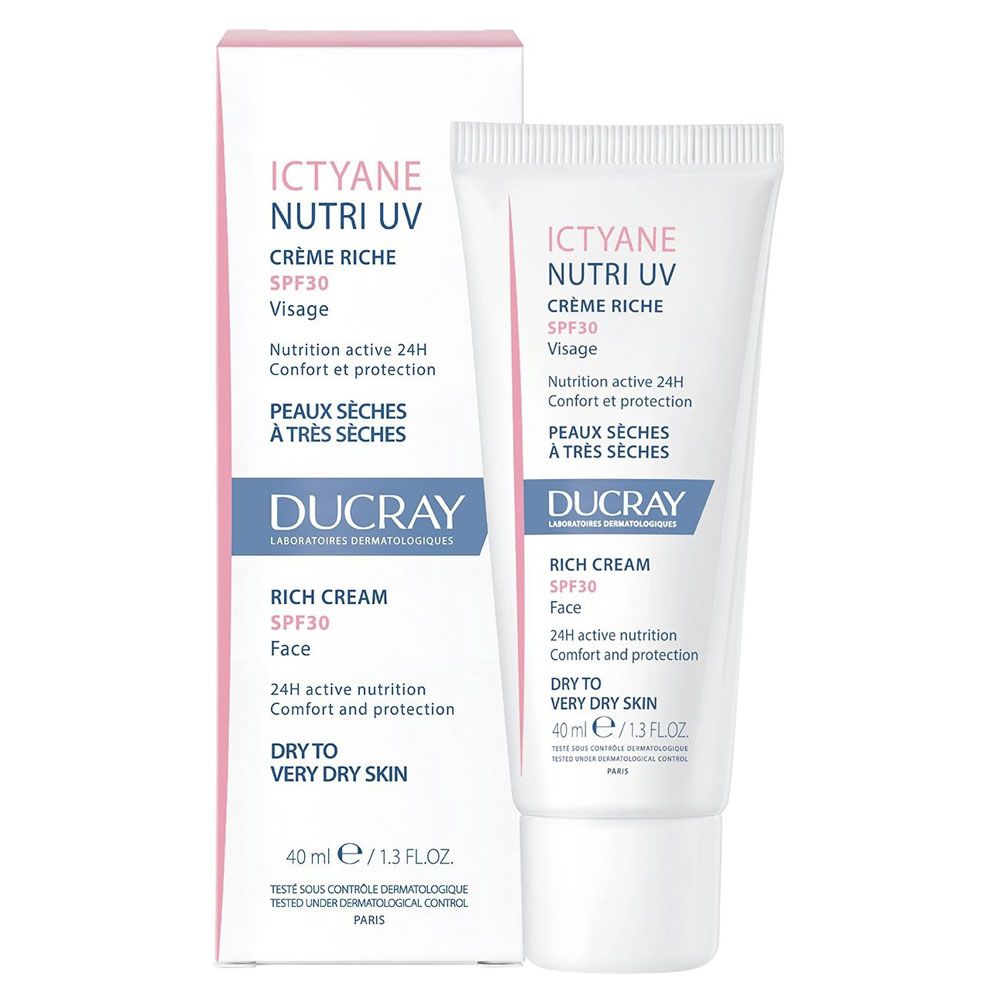 Ducray ictyane nutri uv spf30 crema riche