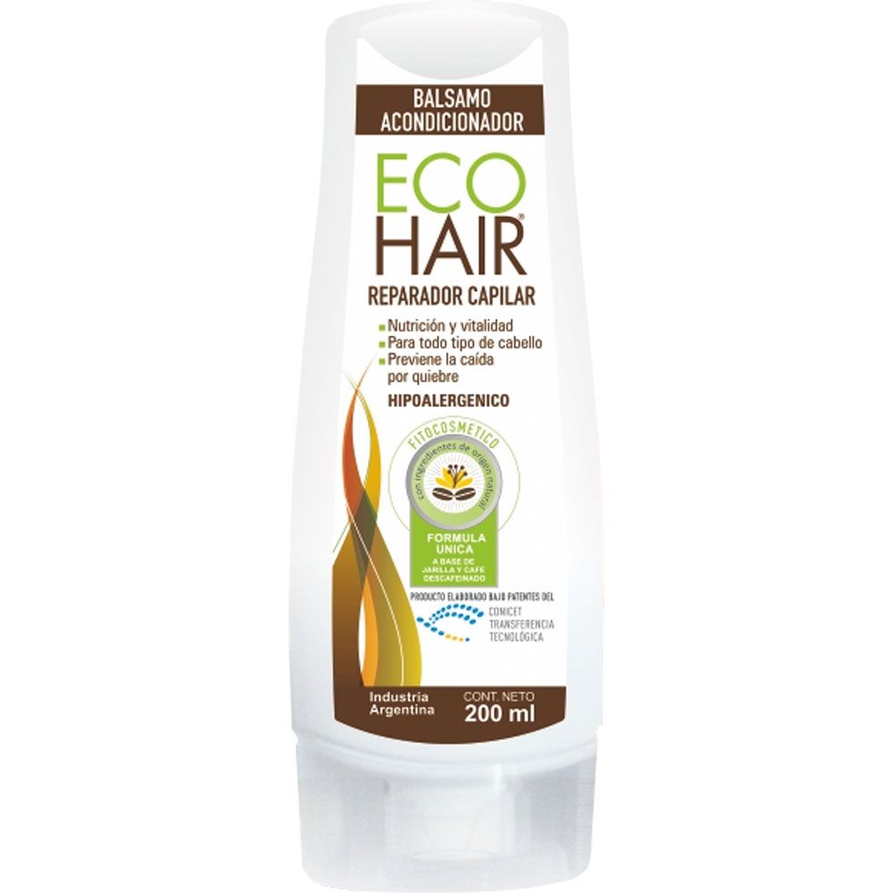 Ecohair bálsamo acondicionador reparador capilar x 200ml