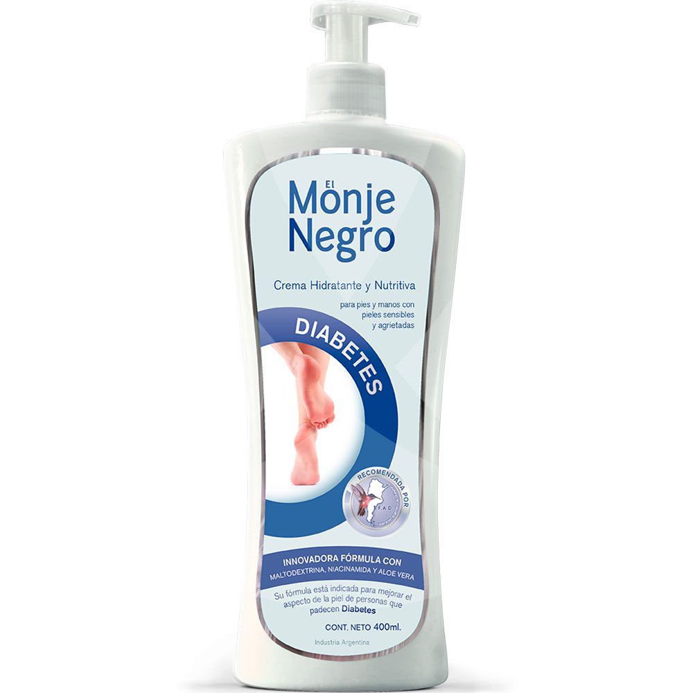 El monje negro crema diabetes x 400ml