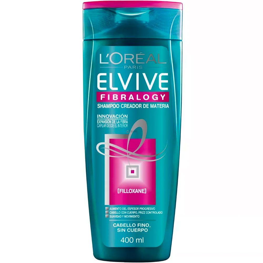 Elvive fibralogy shampoo cabellos finos