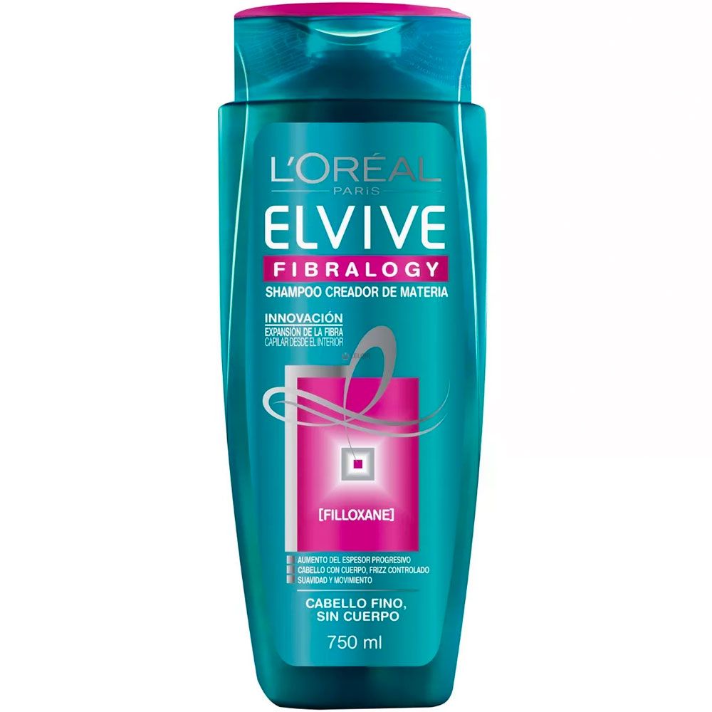 Elvive fibralogy shampoo cabellos finos