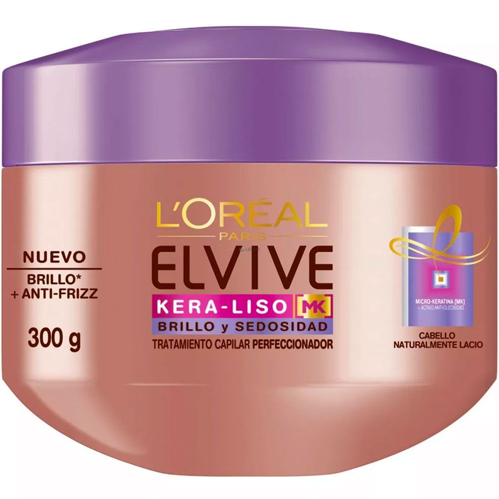 Elvive kera liso mk tratamiento capilar perfeccionador