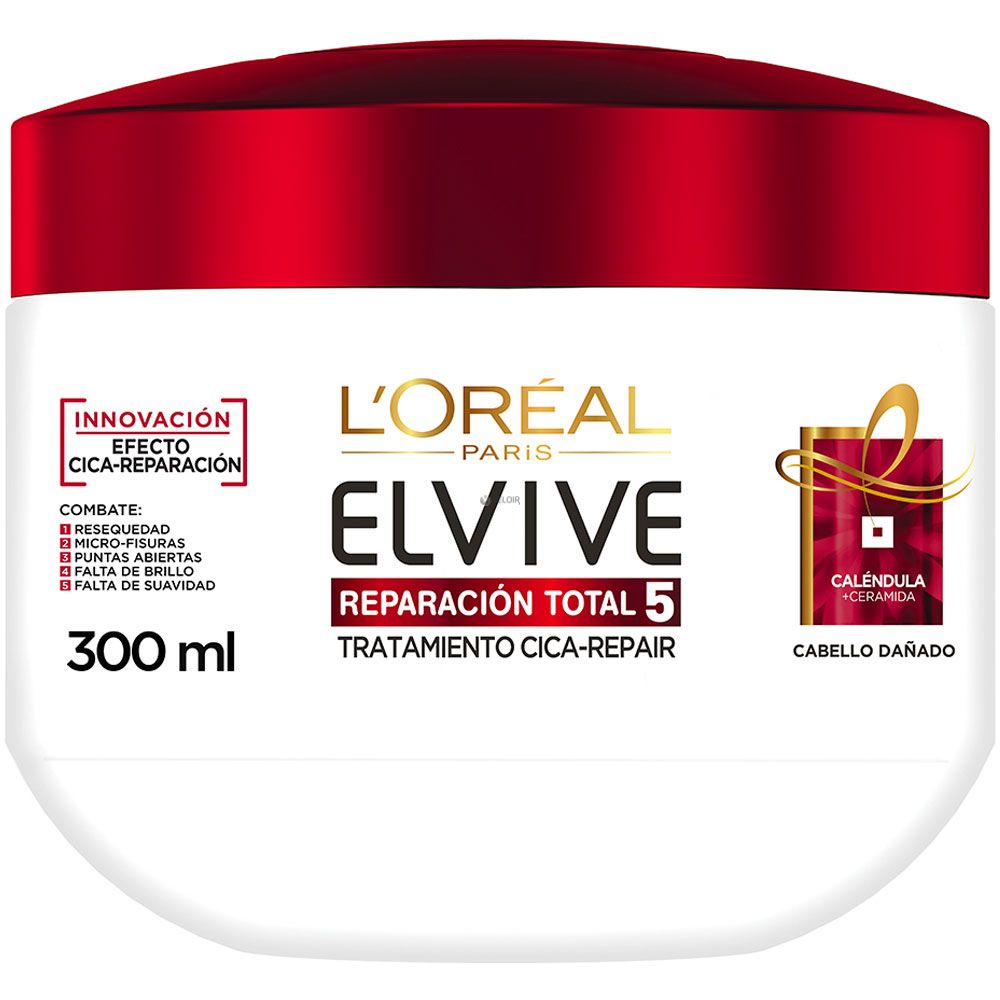 Elvive reparación total 5+ crema tratamiento reparadora x 300ml - Farmacia Leloir Tu farmacia online las