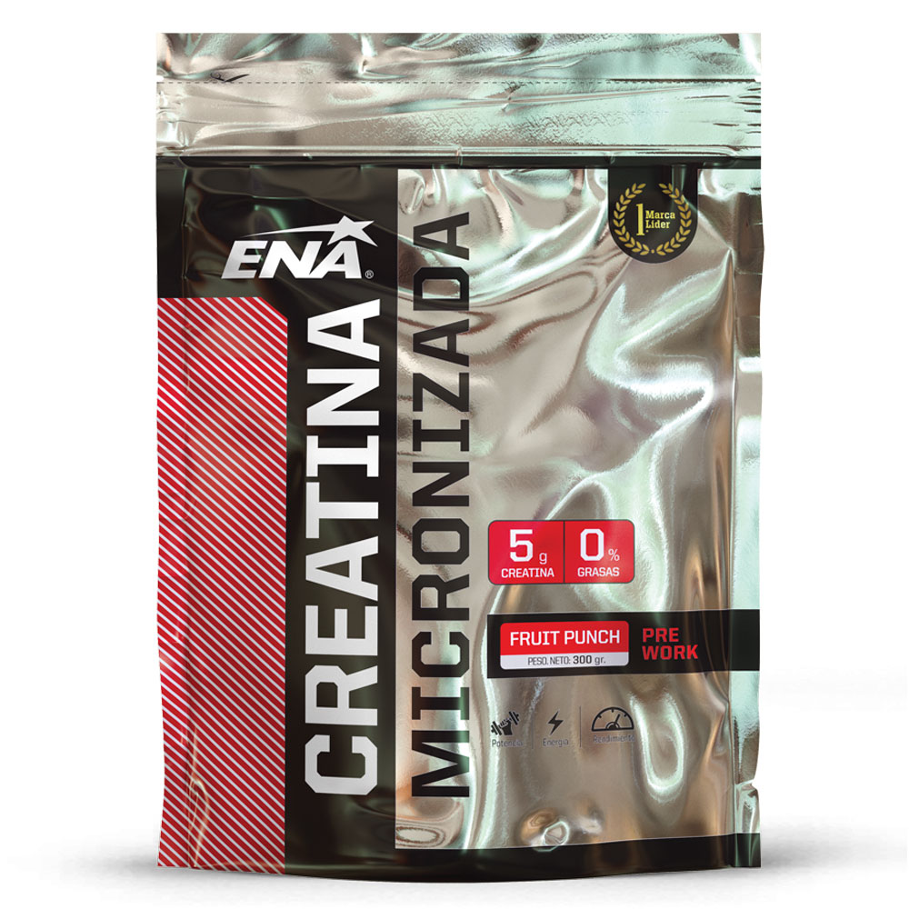 Ena creatina micronizada en polvo