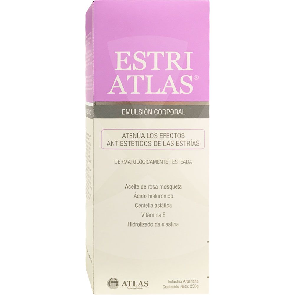 Estri atlas emulsión corporal anti estrías