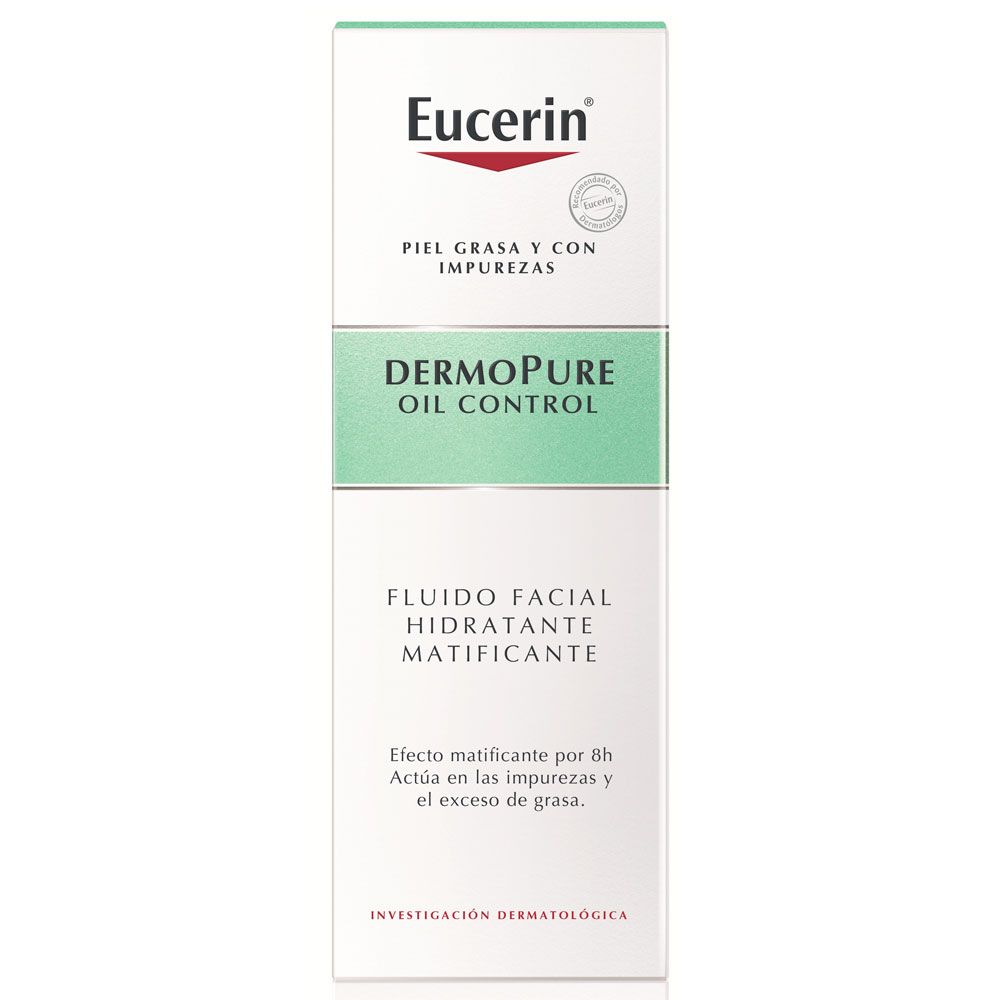 Eucerin dermopure oil control fluido facial matificante