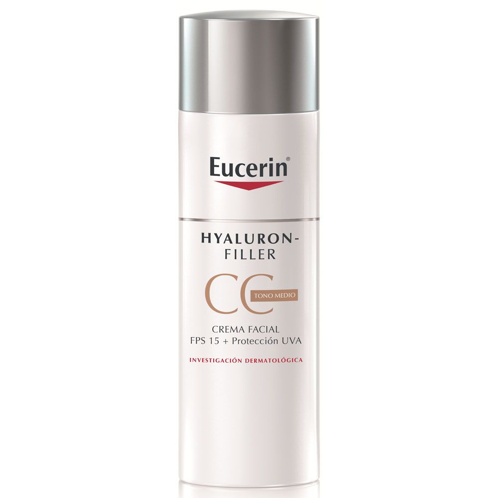 Eucerin hyaluron filler cc cream facial color