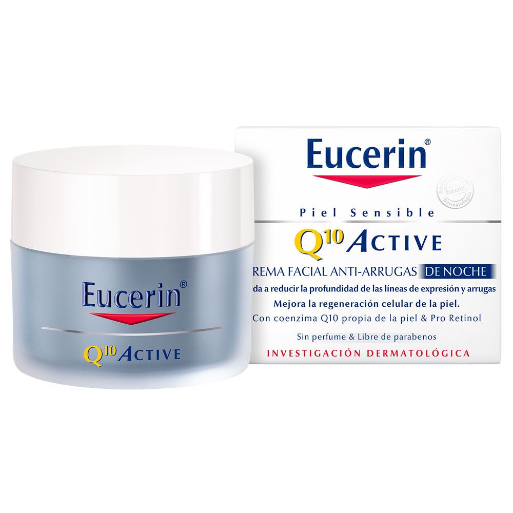 Eucerin q10 active crema facial antiarrugas de noche