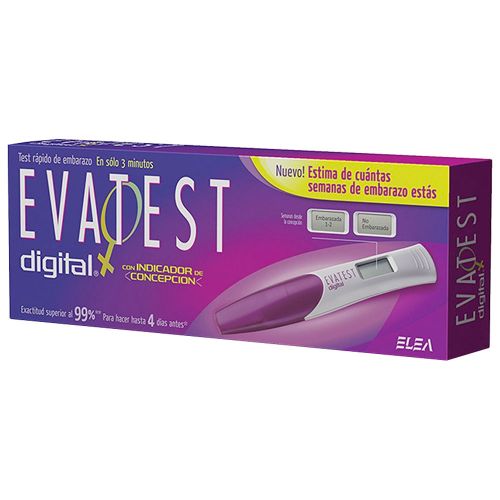 Evatest Digital Test De Embarazo