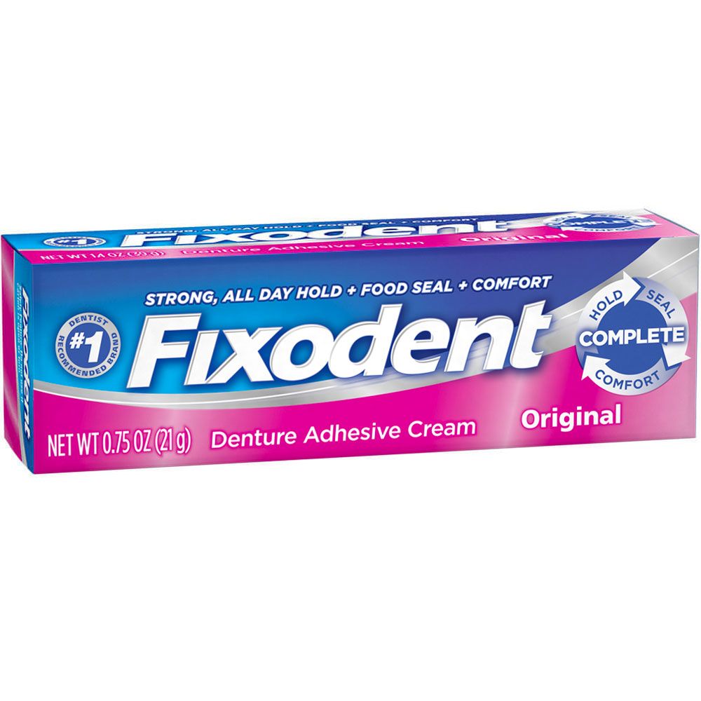 Fixodent original adhesivo para prótesis dental crema