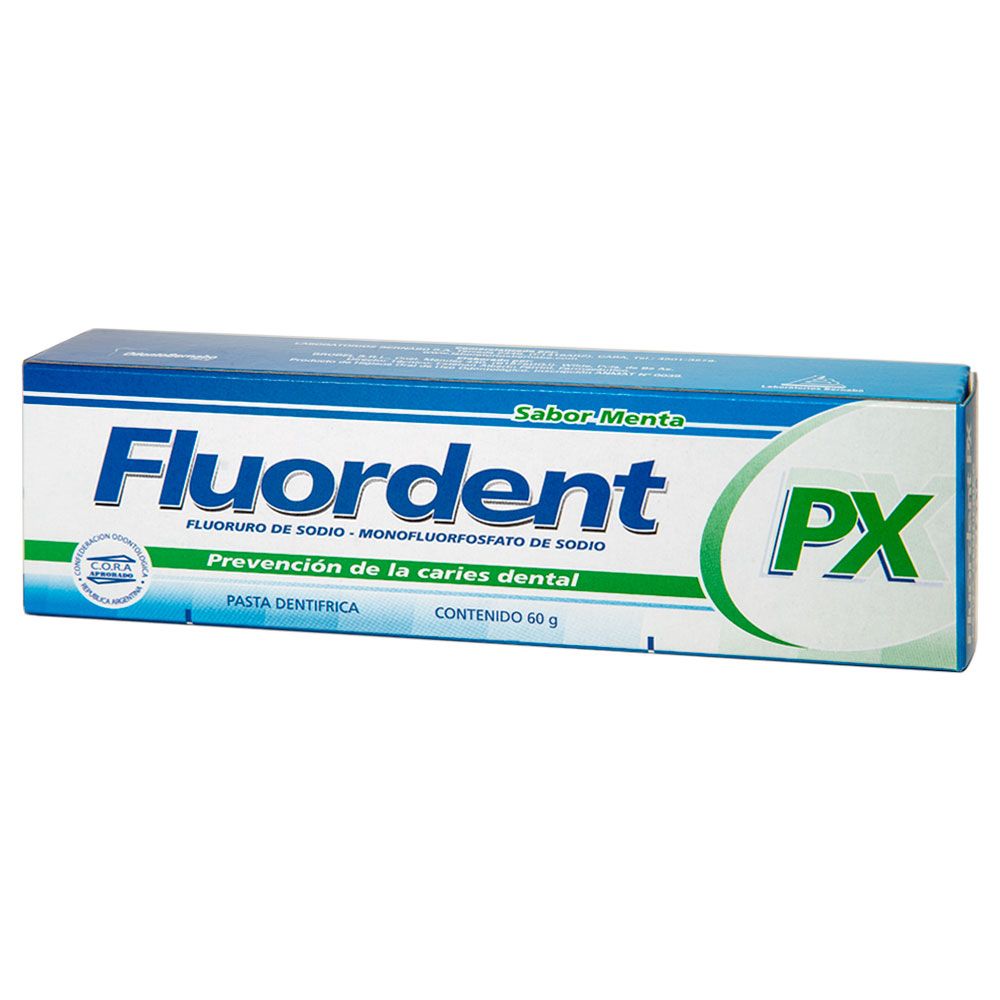 Fluordent px pasta dentífrica prevención de caries dental