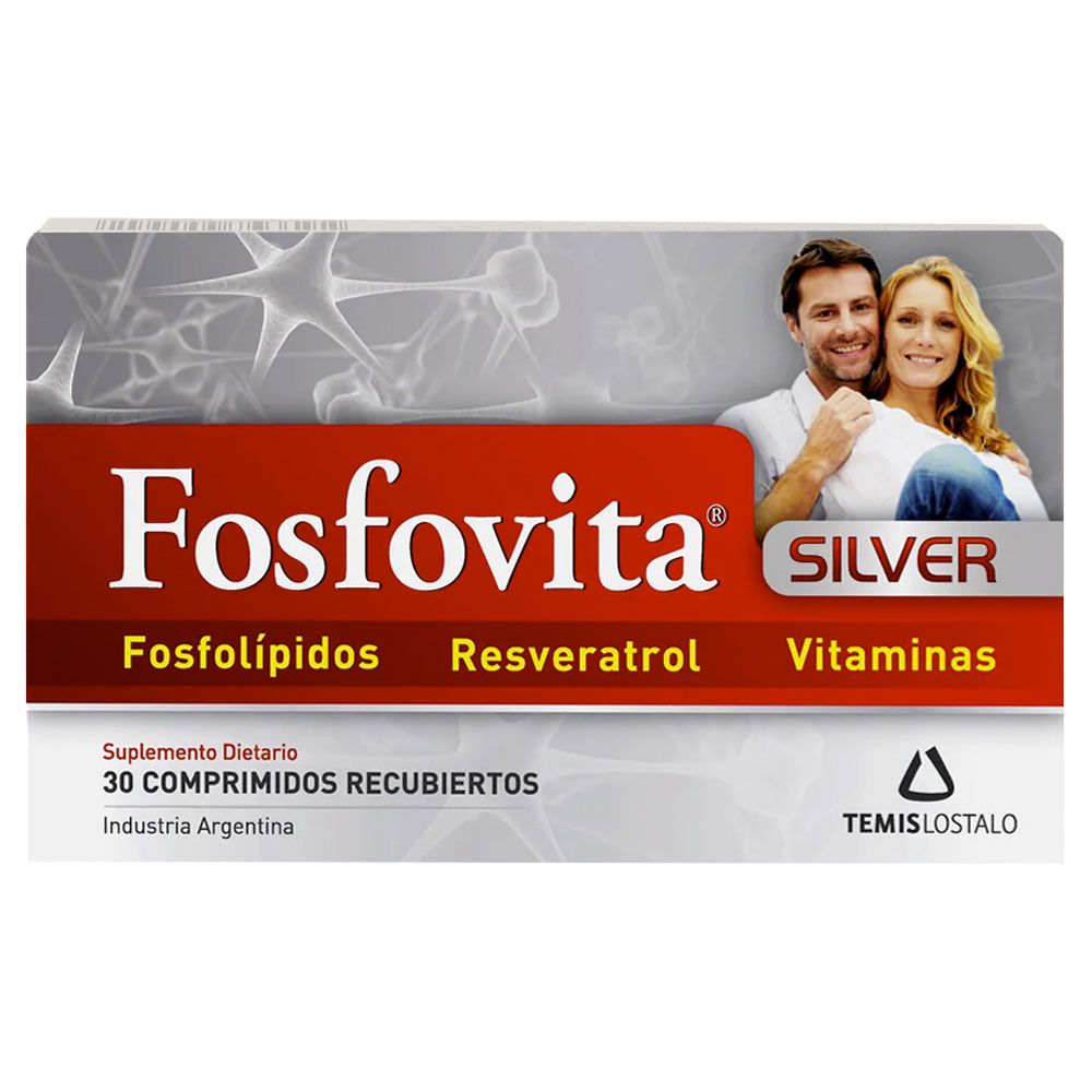 Fosfovita silver x 30 comprimidos