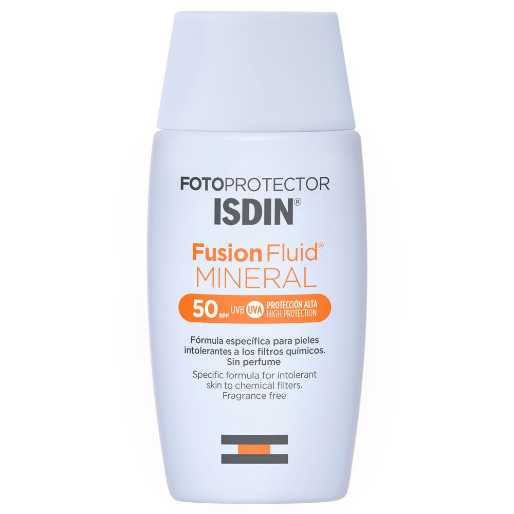 Fotoprotector isdin spf50+ fusion fluid mineral
