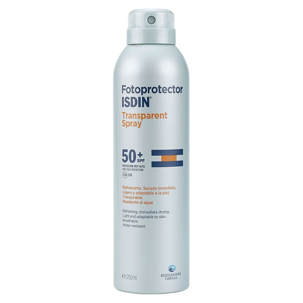 Fotoprotector isdin spf50+ spray transparente