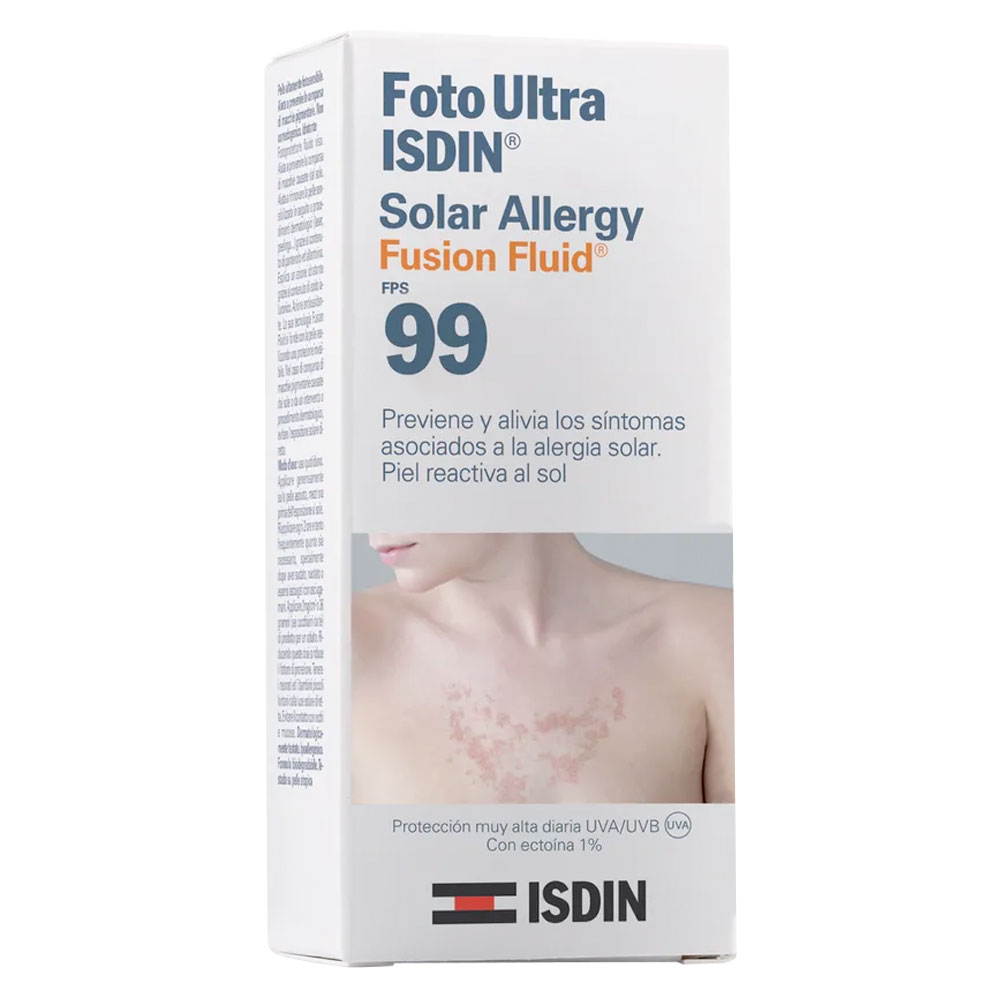 Fotoultra isdin spf99 solar allergy fusion fluid