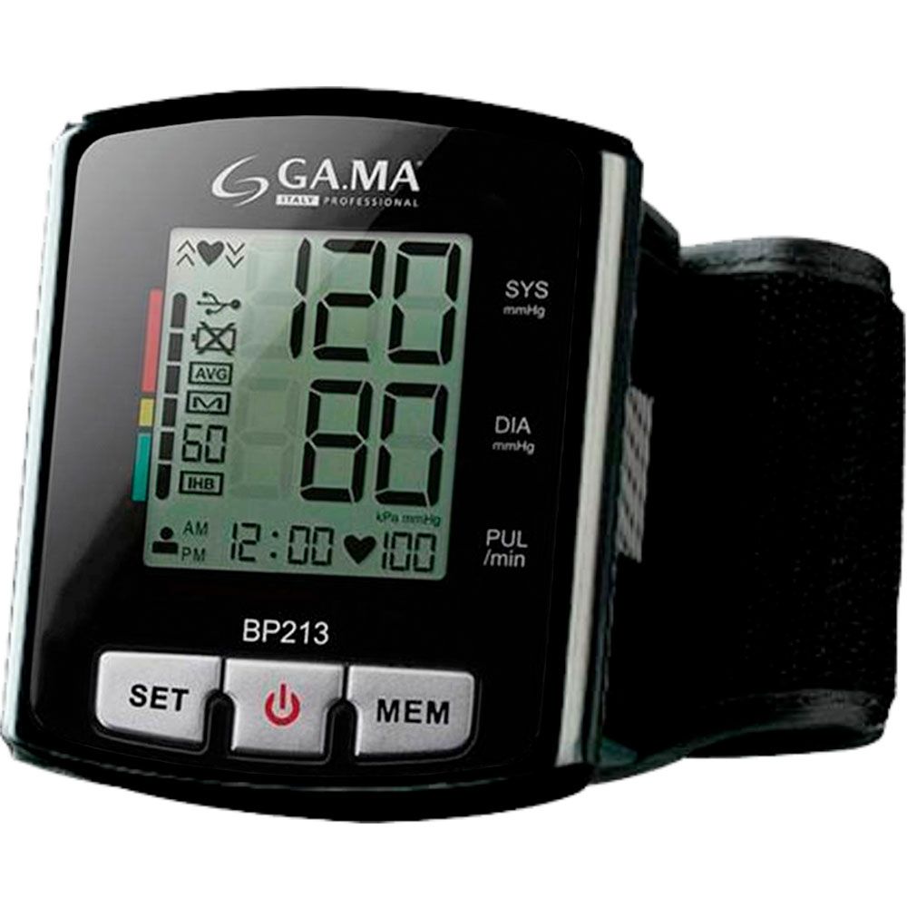 Gama tensiómetro digital de muñeca bp 213