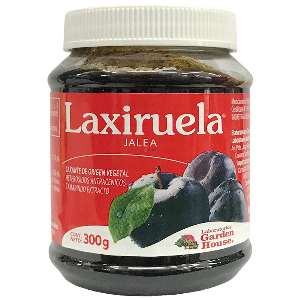 Garden house laxiruela ciruela fibra jalea