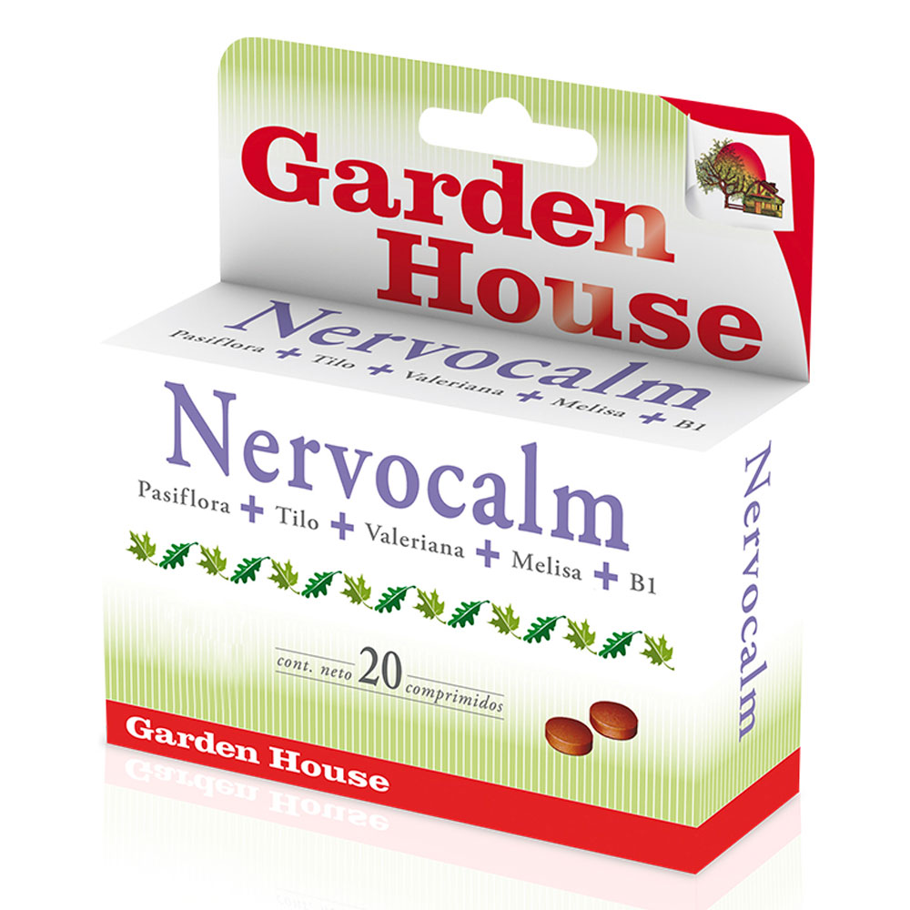 Garden house nervocalm comprimidos