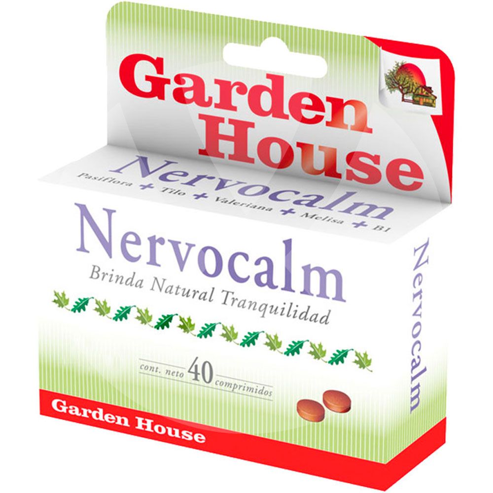 Garden house nervocalm comprimidos