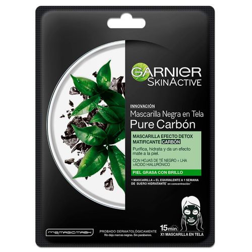 Garnier Skin Active Mascarilla Pure Carbón