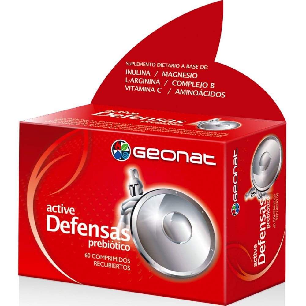 Geonat active defensas prebióticos x 60 comprimidos