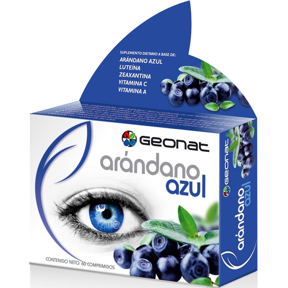 Geonat arándano azul x 60 comprimidos