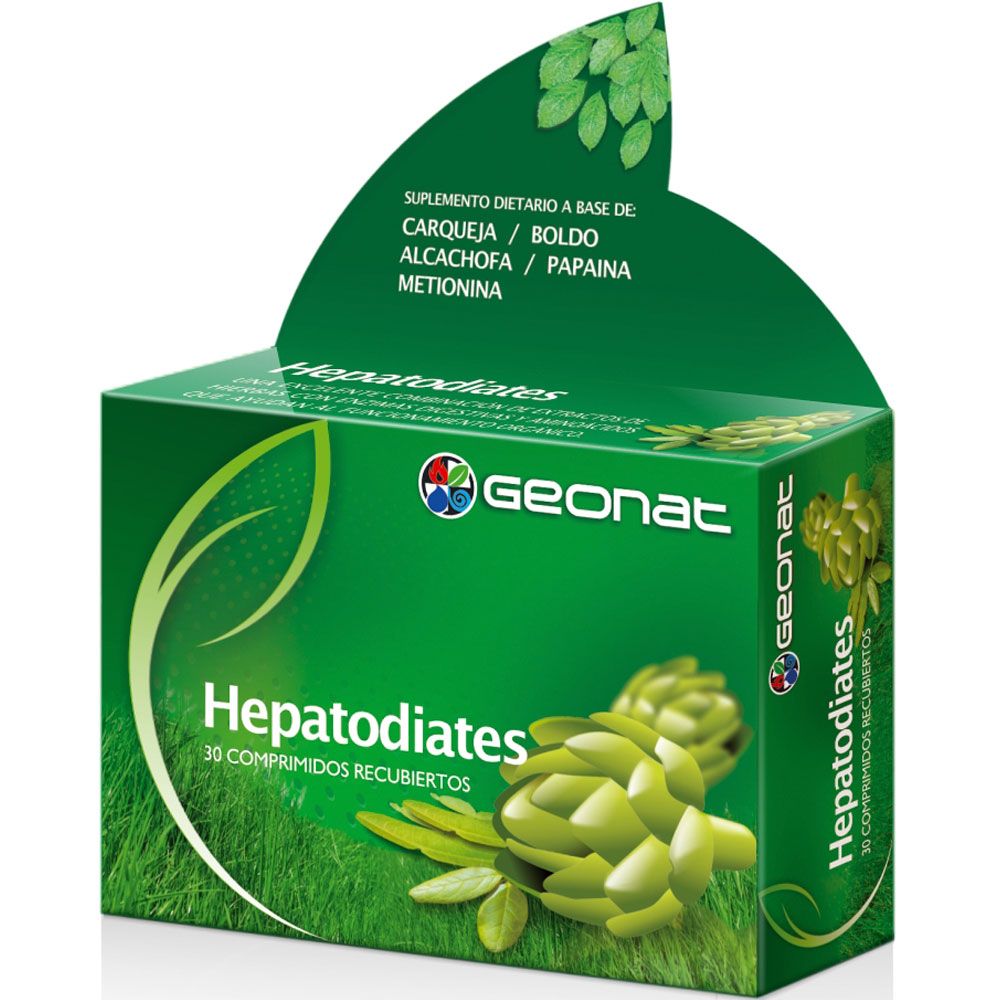 Geonat hepatodiates x 30 comprimidos recubiertos