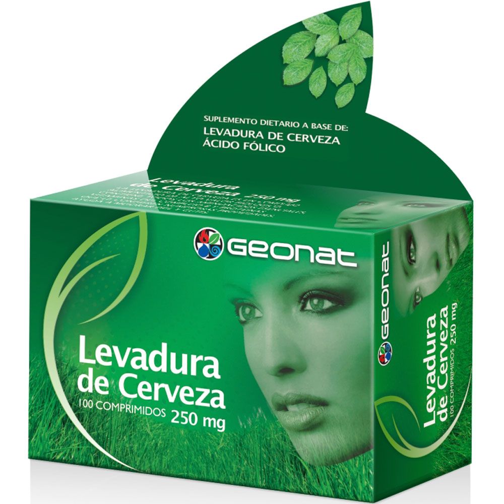 Geonat levadura de cerveza x 100 comprimidos