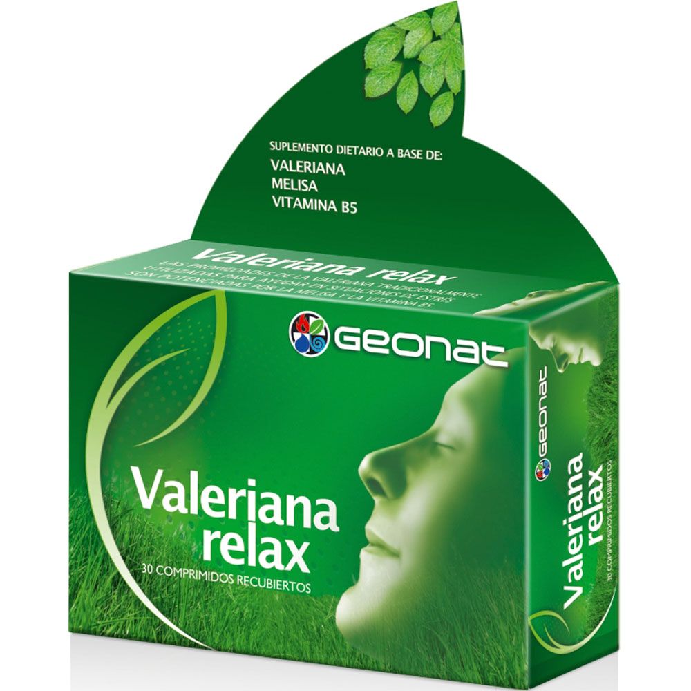 Geonat valeriana relax x 30 comprimidos recubiertos