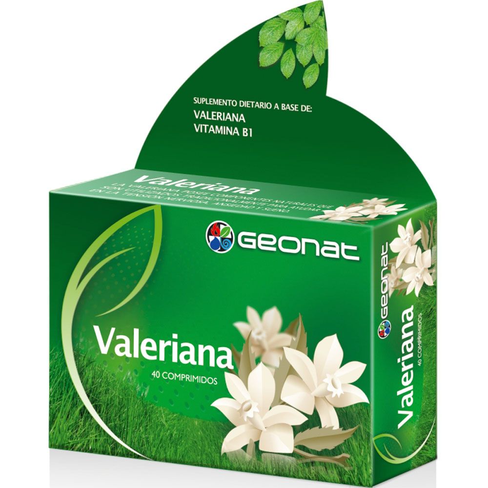 Geonat valeriana x 40 comprimidos recubiertos