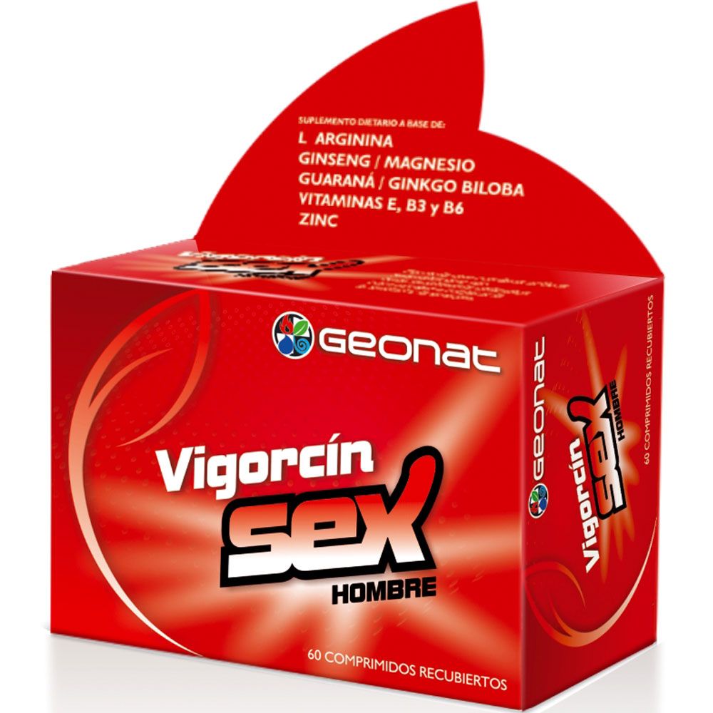 Geonat vigorcín sex hombre x 60 comprimidos recubiertos
