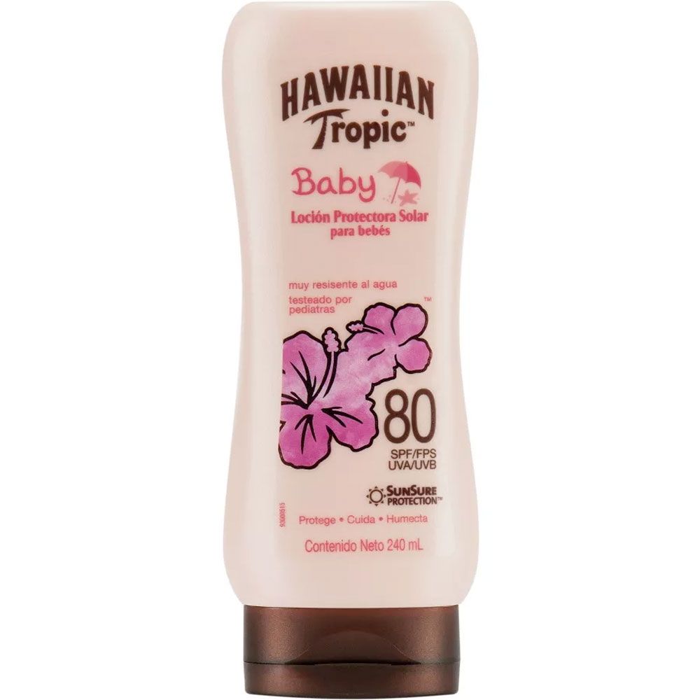 Hawaiian Tropic Baby Loción Fps80 X 240ml