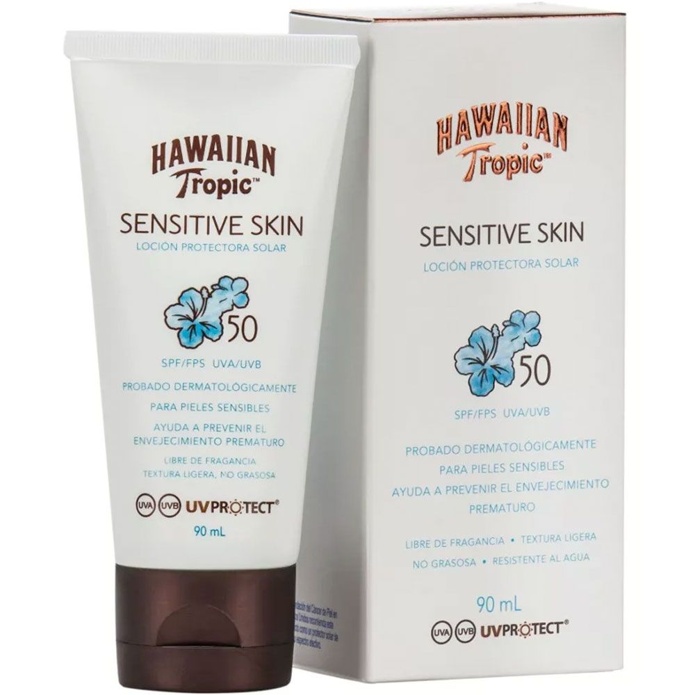 Hawaiian tropic sensitive skin fps50