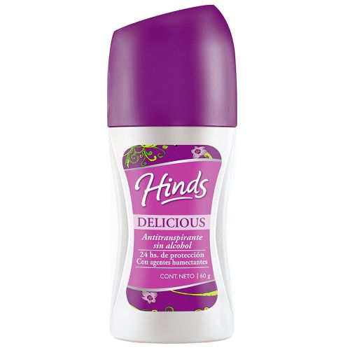 Hinds antitranspirante roll-on sin alcohol